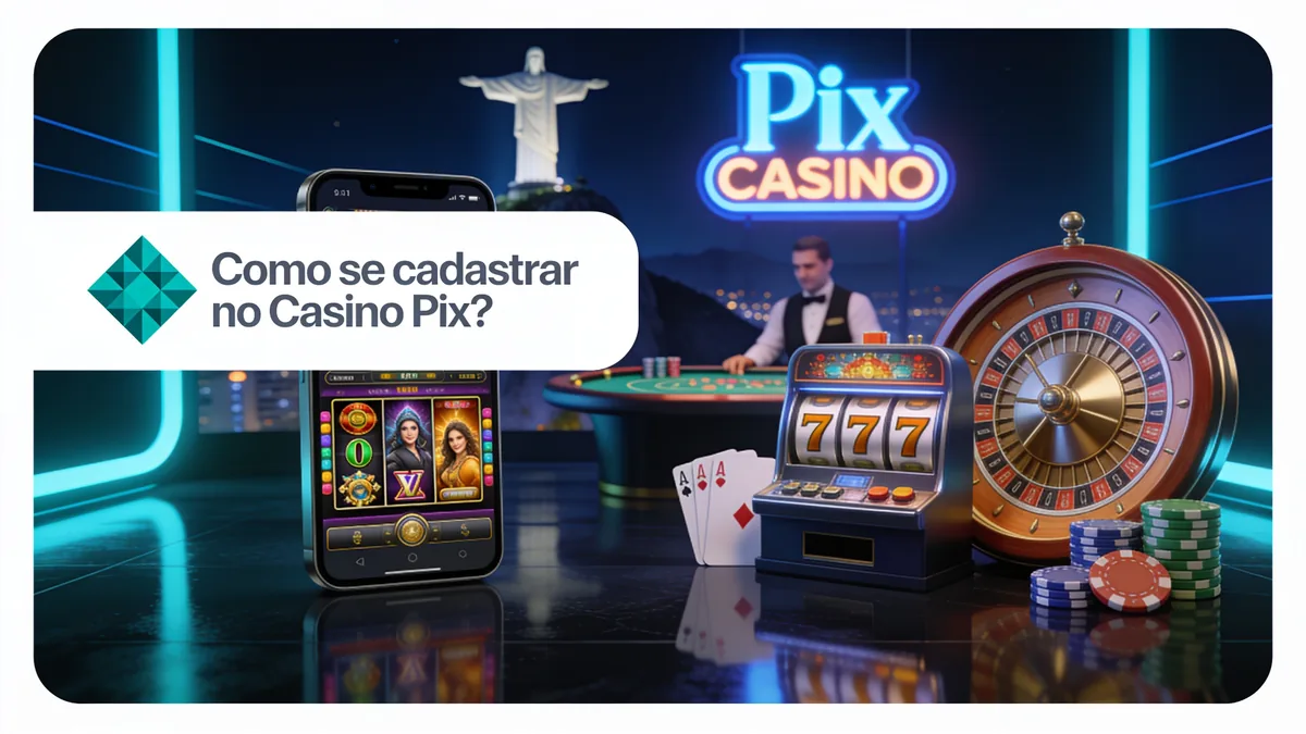 Como se cadastrar no Casino Pix?: casino pix guide for players in Brazil